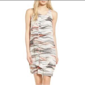 Trouvé Multicolored Halter Layered Shift Dress Size XS
